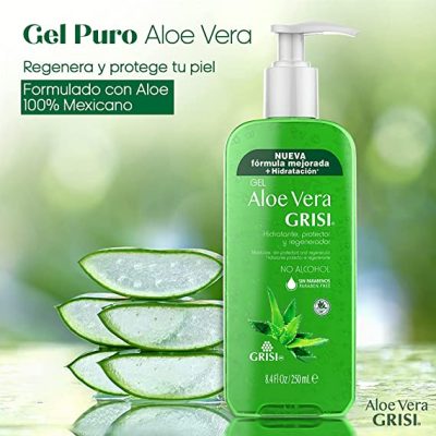 Aloe vera GRISI después de la depilación láser