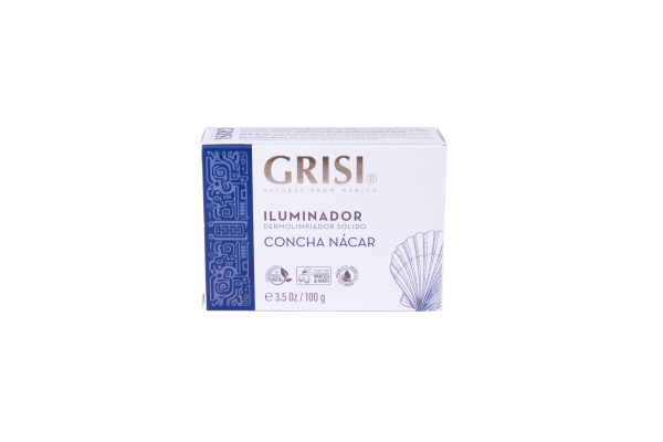 Dermolimpiador solido ILUMINADOR concha nacar