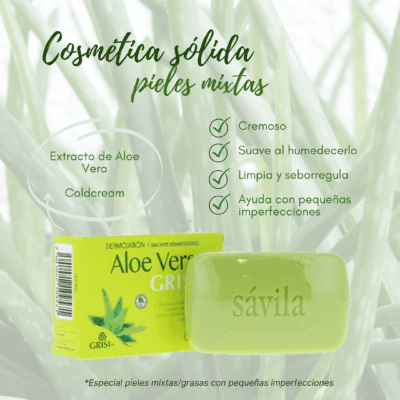 2 limpiadores faciales de aloe vera