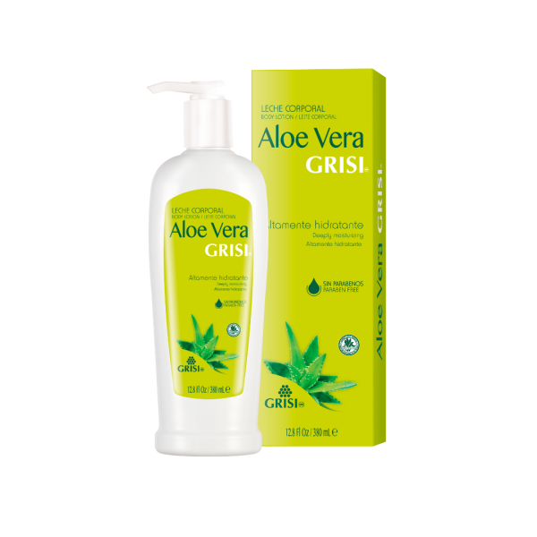 leche corporal hidratante aloe vera manteca de karite aceite de almendras