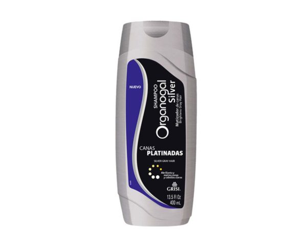 Shampoo Organogal Platinador de Canas 400 ml.